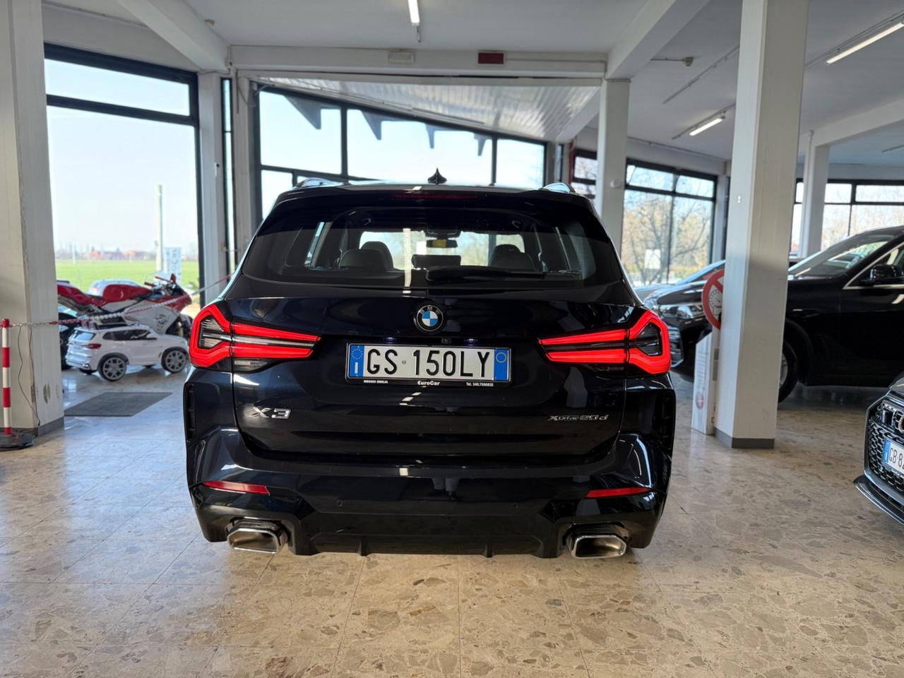 Bmw X3 xDrive20d 48V 190cv Msport 12/2023 Euro 6D Garanzia Ufficiale