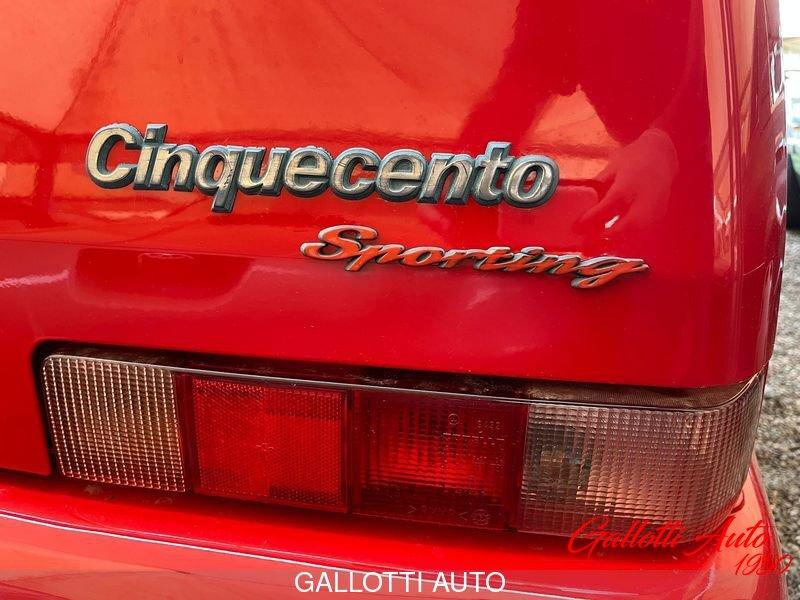 FIAT Cinquecento 1.1i cat Sporting