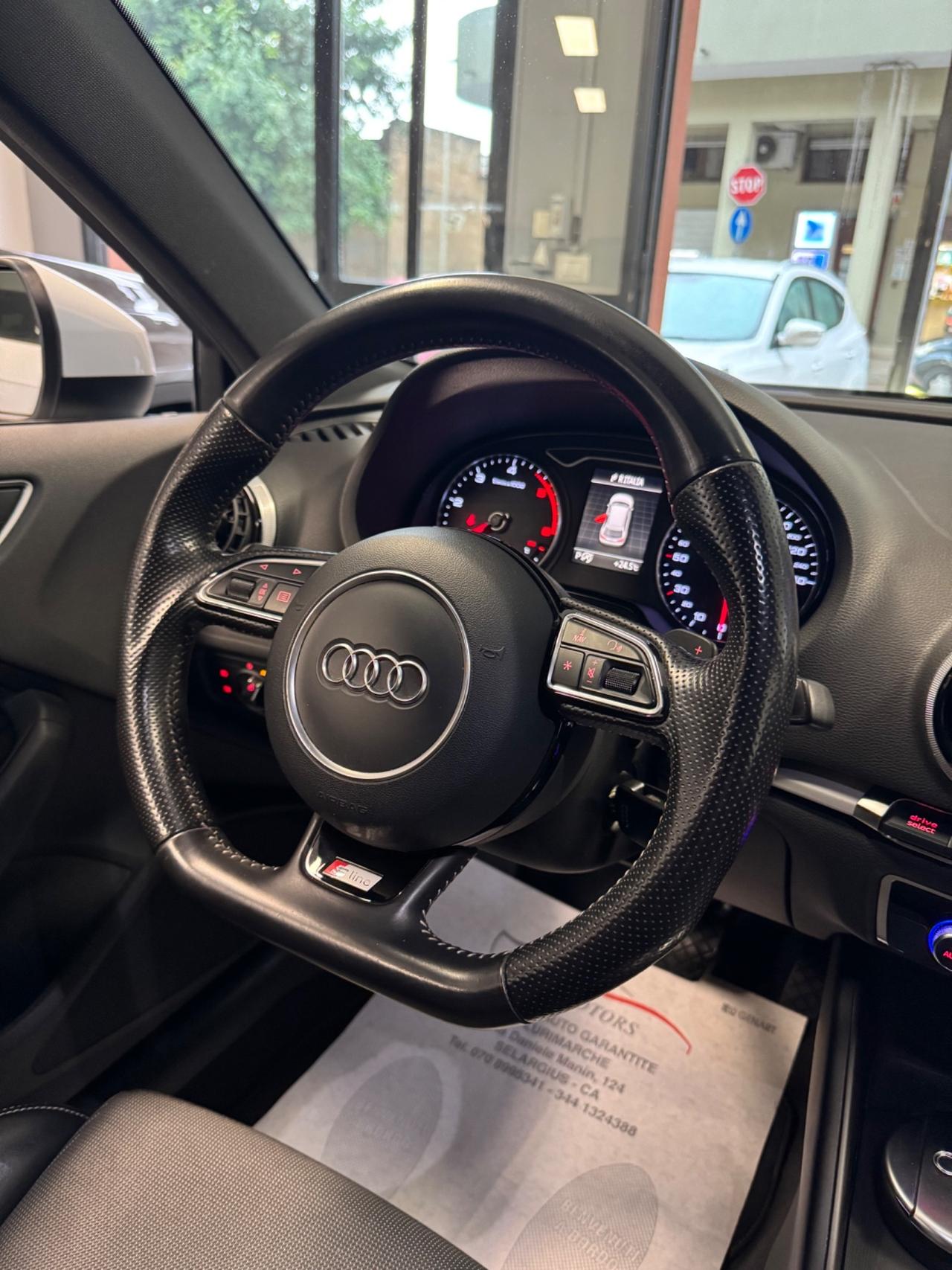 AUDI A3 SPB 2.0 TDI 150 CV S-LINE FINANZIABILE