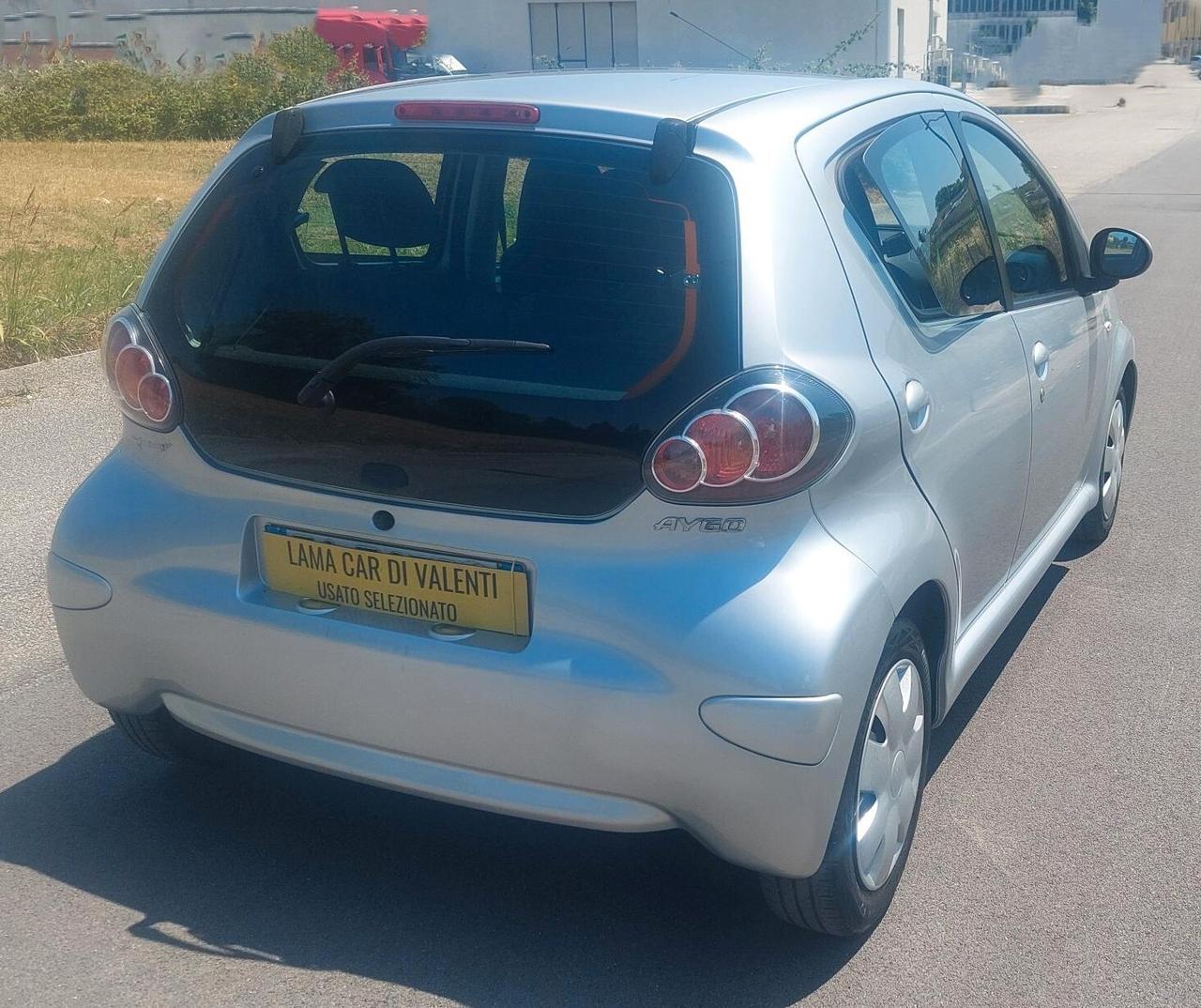 Toyota aygo -consumi ridotti -neopatentati