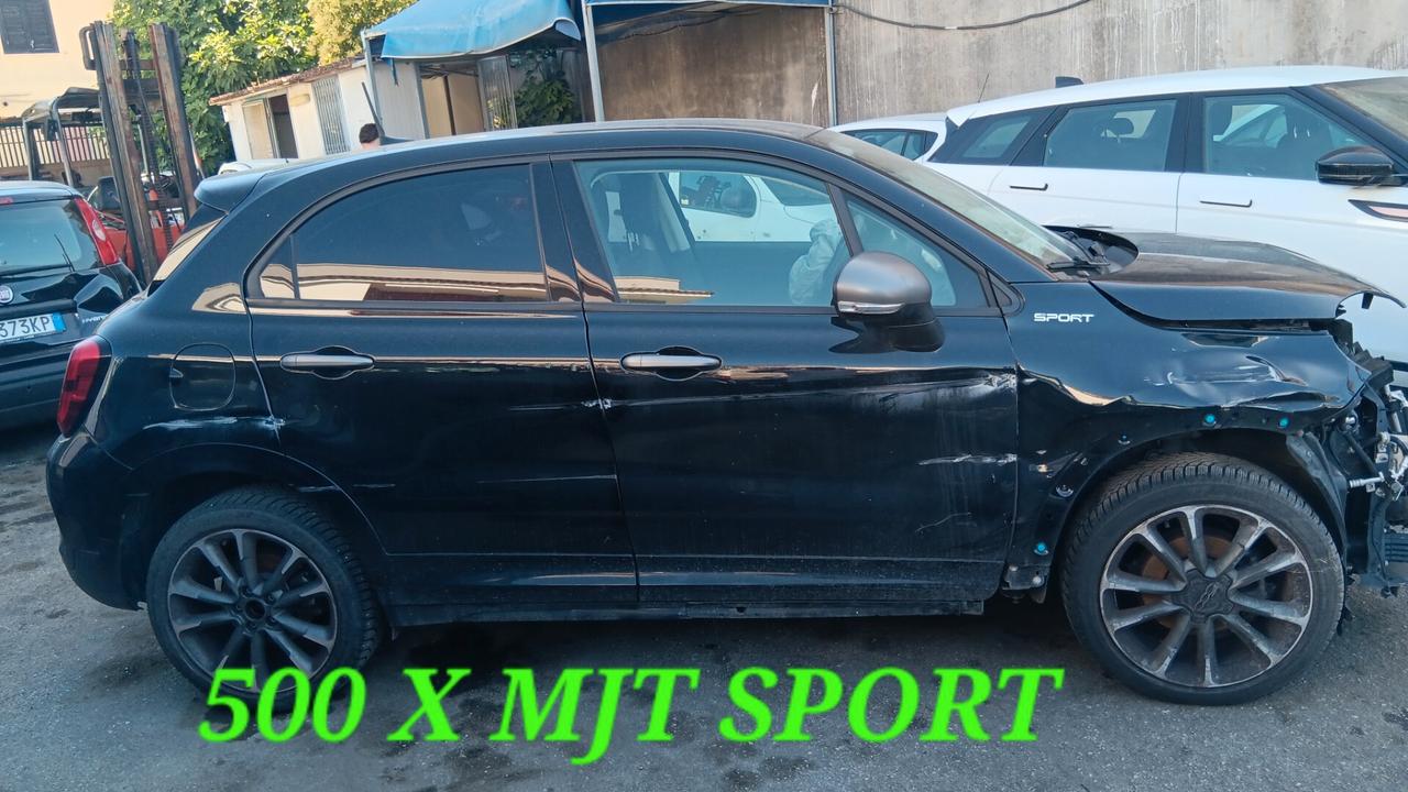 Fiat 500X Sport incidentata sinistrata mondialcars 023