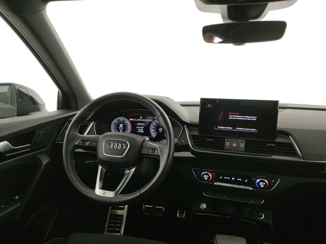 Audi Q5 sportback 40 2.0 tdi mhev 12v identity black quattro s-tronic