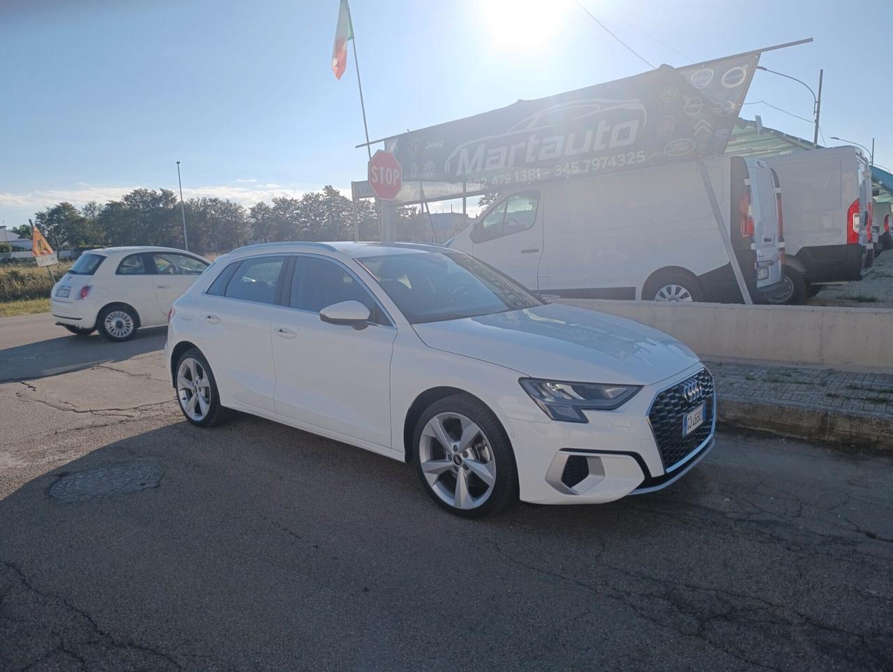 AUDI A3 35 2.0 TDI 150cv 11/2020 COCKPIT/LED/SENSORI ANT/POST