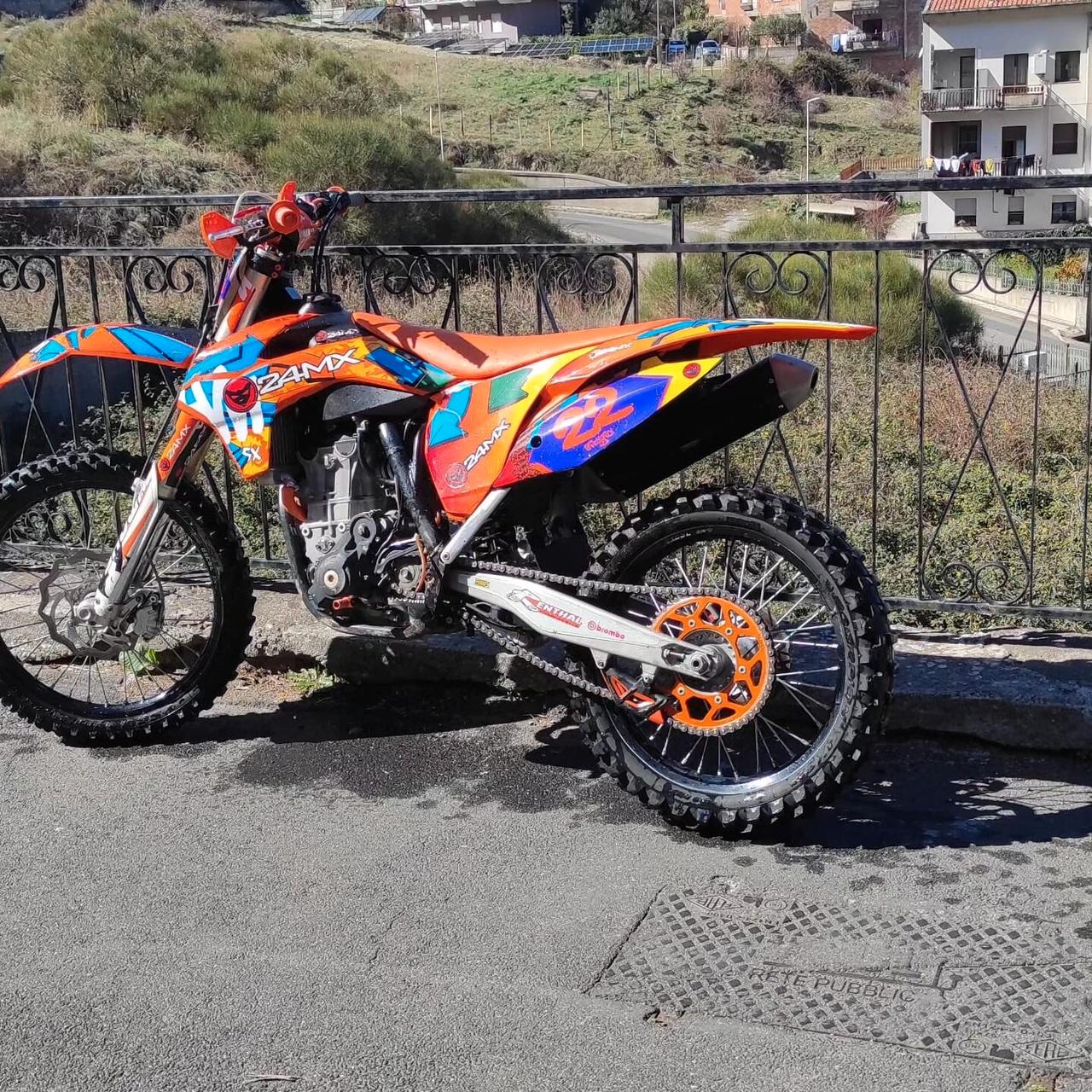 Ktm 450 SX-F cross 4 rapporti