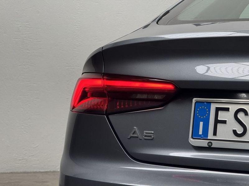 Audi A5 Sportback 40 2.0 tdi 190cv S-Tronic Business Advanced Virtual Cockpit Fari LED Sedili Riscaldabili