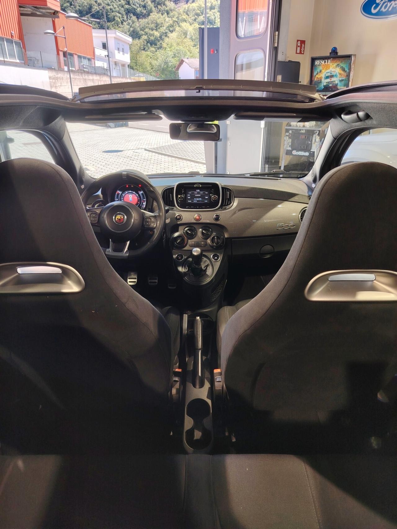 Abarth 595 C 1.4 Turbo T-Jet 145 CV - scarico Record Monza