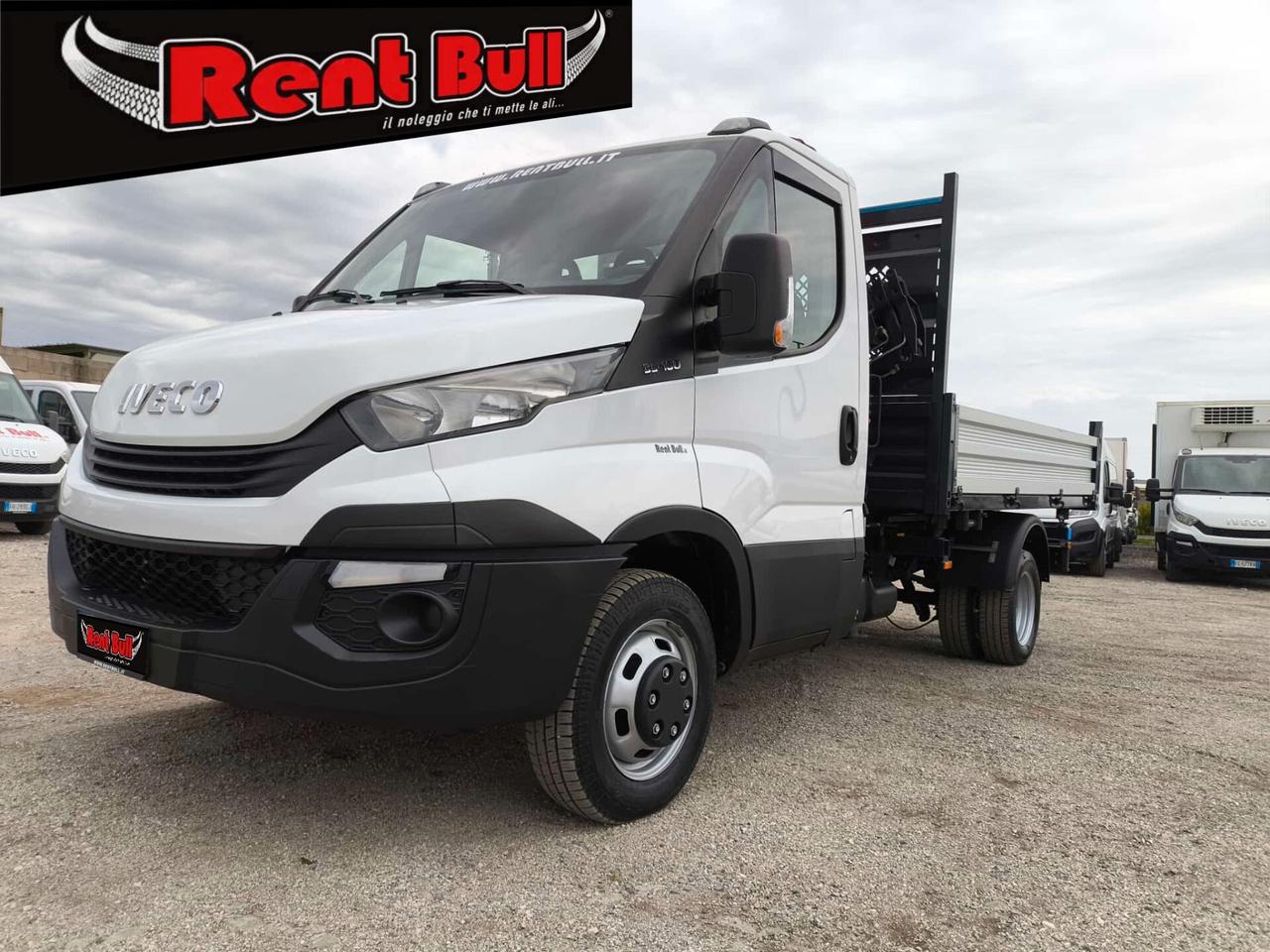 IVECO DAILY 35C16 RIBALTABILE TRILATERALE CON GRU' HC 33 RIF:5224