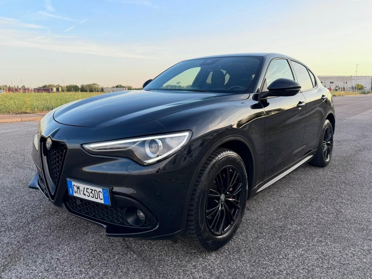 Alfa Romeo Stelvio 2.2 Turbodiesel 190 CV AT8 Q4 Sprint TotalBlack