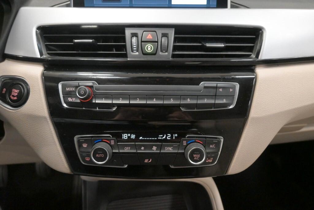 BMW X1 16D 115CV 6M. S-DRIVE BUSINESS ADVANTAGE ( FARI LED - CRUISE - NAVI - PELLE - PARK ASSISTANT - TELECAMERA POST. )
