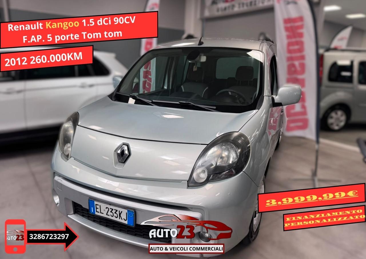 Renault Kangoo 1.5 dCi 90CV F.AP. 5 porte Tom tom
