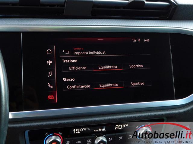 AUDI Q3 SPORTBACK 40 TDI 190CV QUATTRO S TRONIC