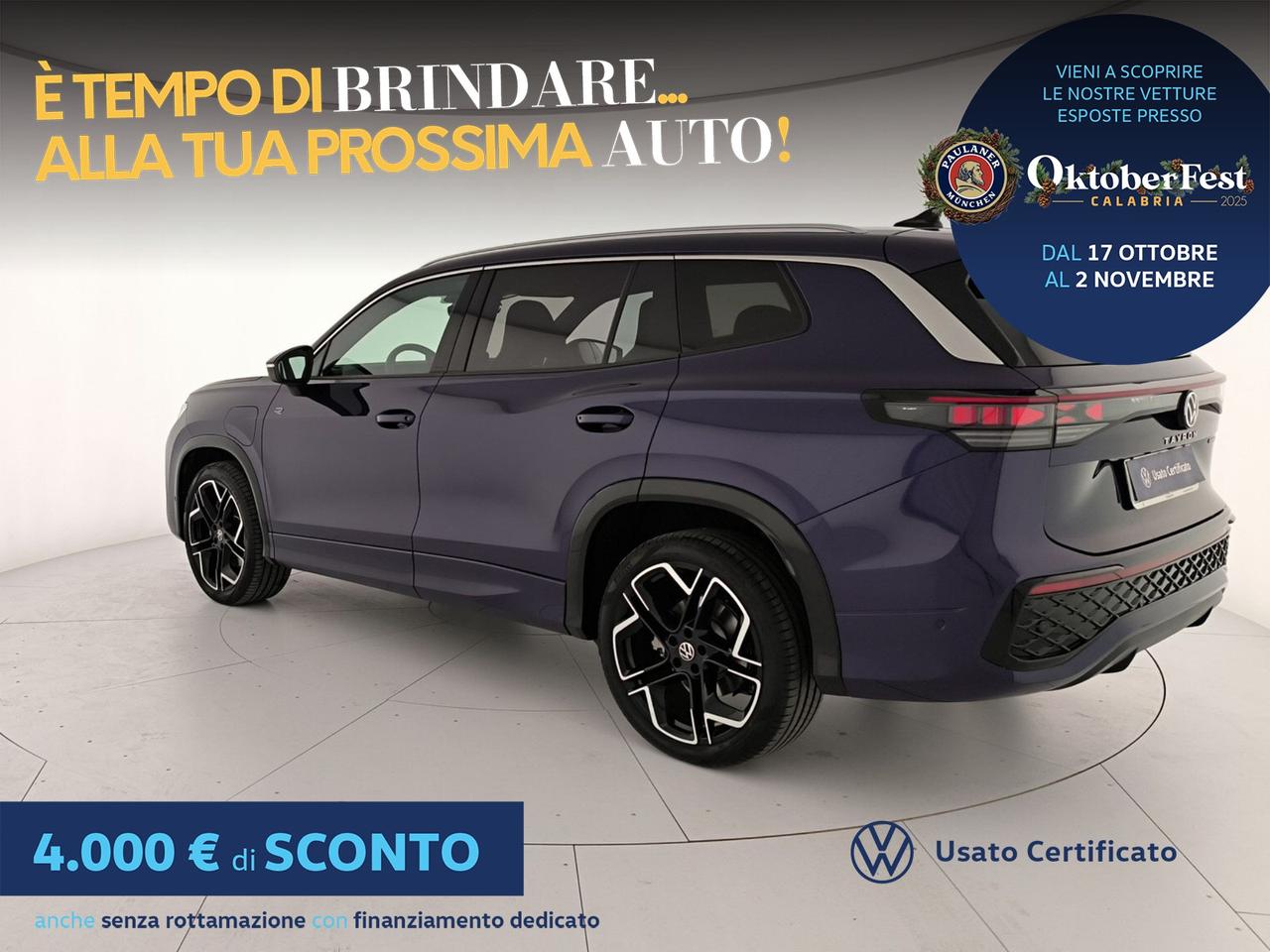 Volkswagen Tayron 1.5 tsi ehybrid r-line plus 204cv dsg