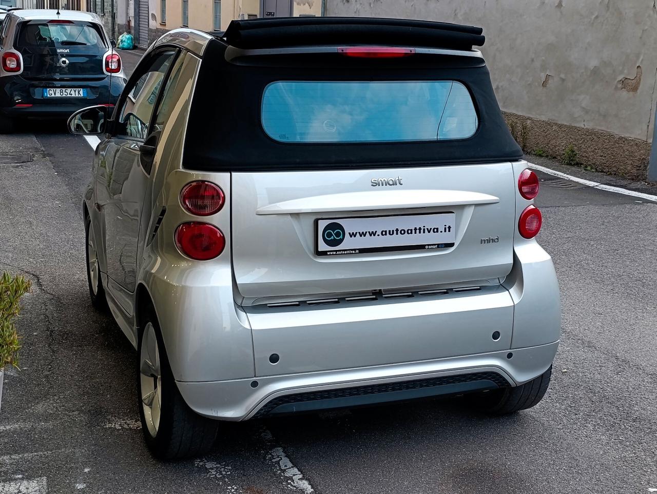Smart ForTwo 1000 52 kW MHD cabrio passion