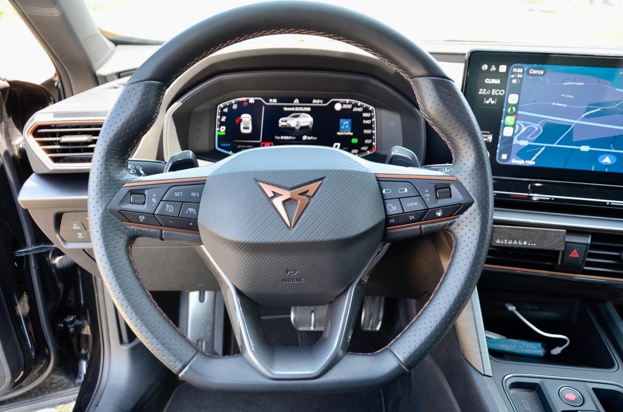 CUPRA FORMENTOR 1.4 PLUG IN HYBRID TRIBE EDITION 204cv DSG, GARANZIA CUPRA 6/28, UNICOPROPRIETARIO, EURO 6D, UFF ITALIANA, SERVICE CUPRA, SEDILI A GUSCIO, FULL LED, RETROCAMERA, PERMUTE