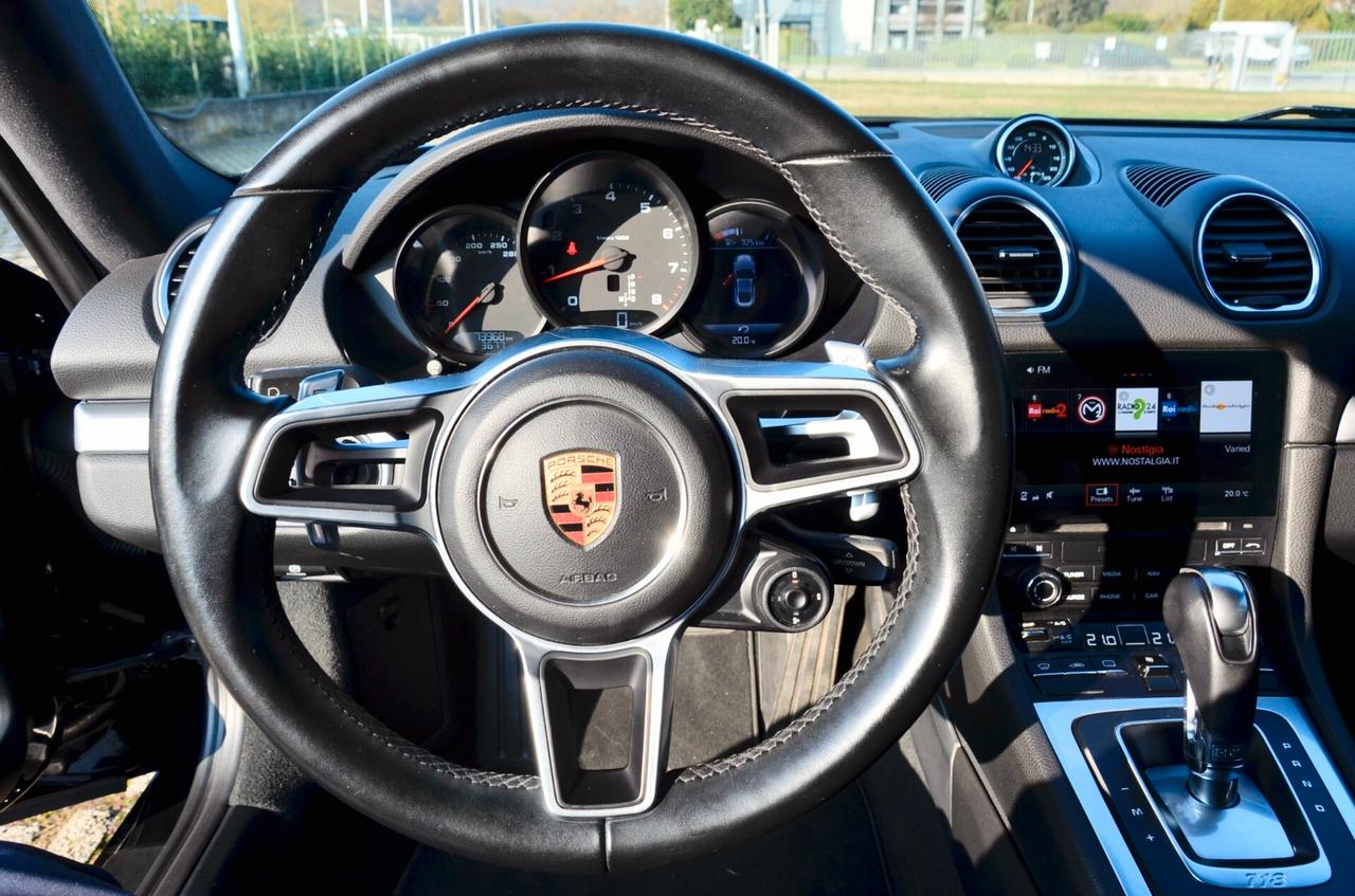 PORSCHE CAYMAN 718 2.0 300cv PDK, UFF ITALIANA, SPORT CHRONO PLUS, XENO, PERMUTE
