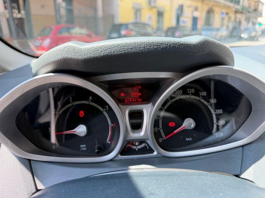 ford fiesta 1.2 titanium certificata uniproprieta