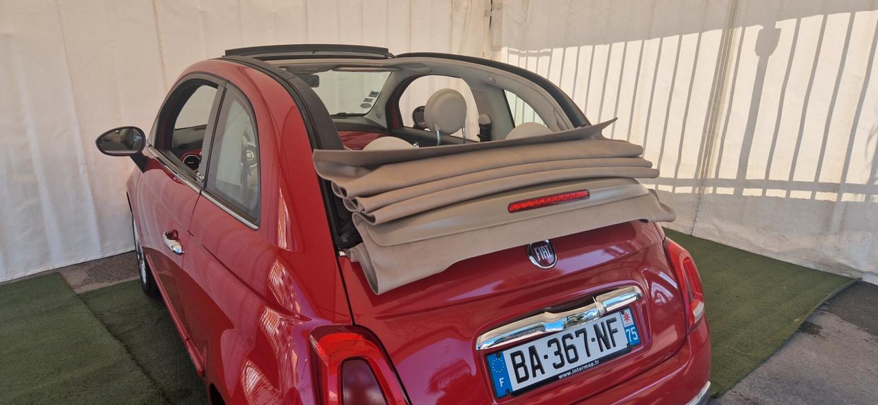 FIAT 500C BENZINA 1.2 69CV CABRIOLET 10/2010