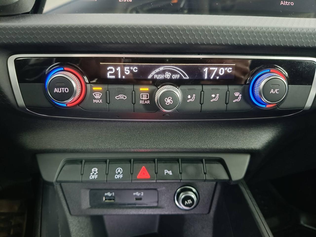 AUDI A1 II 2019 Sportback - A1 Sportback 30 1.0 tfsi 116cv