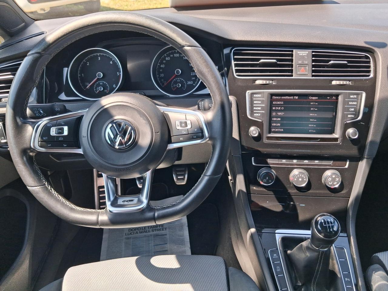 Volkswagen Golf 7 RLINE 1.6 TDI 110 CV 5p.