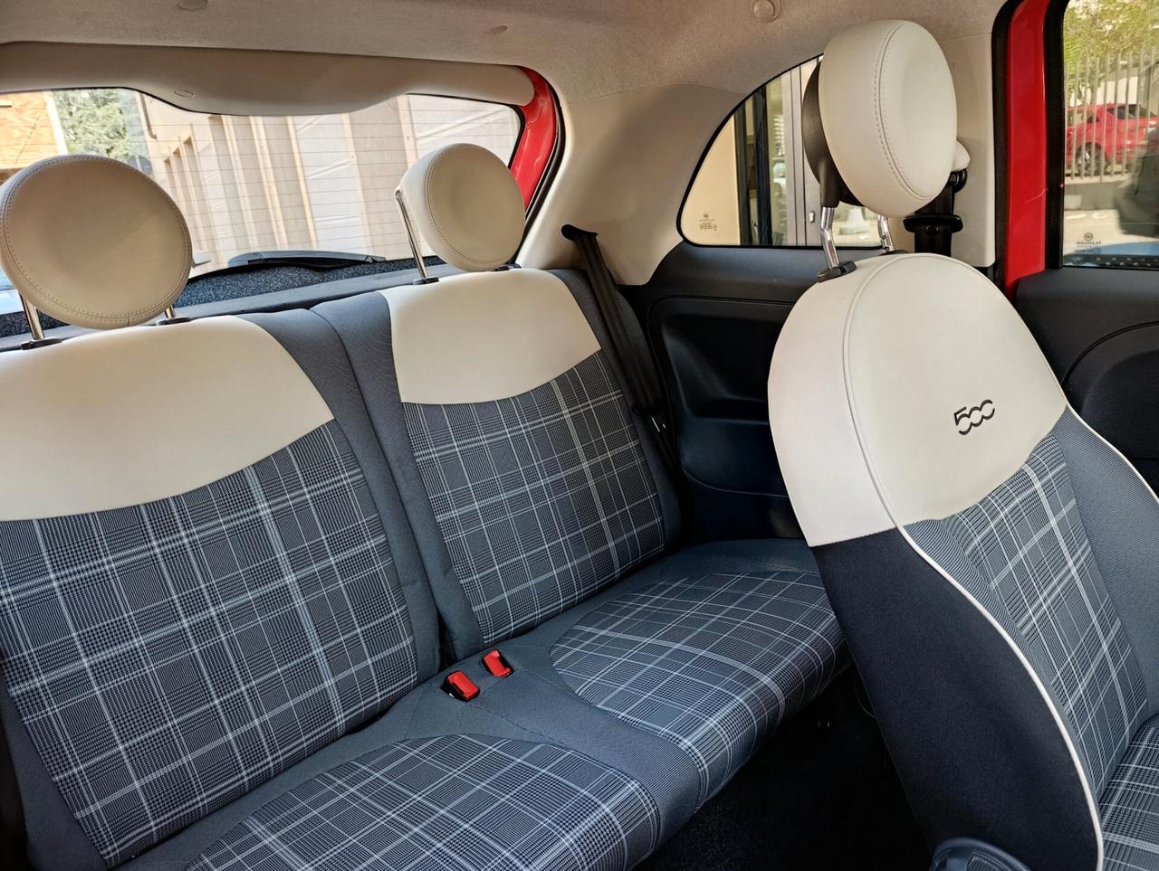 Fiat 500 1.2 Lounge Rosso Corallo km 36.317