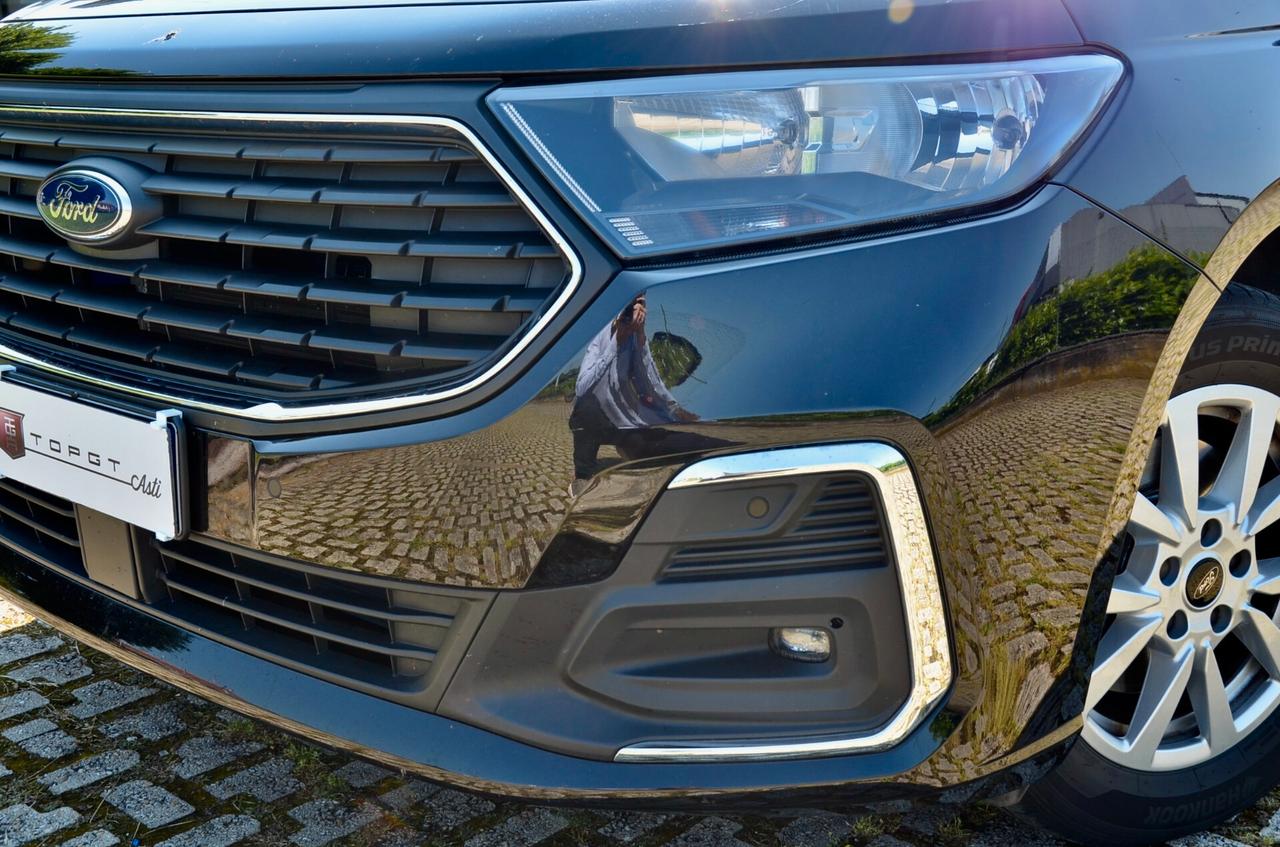 FORD TOURNEO CONNECT TITANIUM 1.5 114cv 7 POSTI, IVA COMPRESA, GARANZIA UFF FORD, UNICOPROPRIETARIO, UFF ITALIANA, EURO 6D, GANCIO TRAINO, APPLE ANDROID, PERMUTE