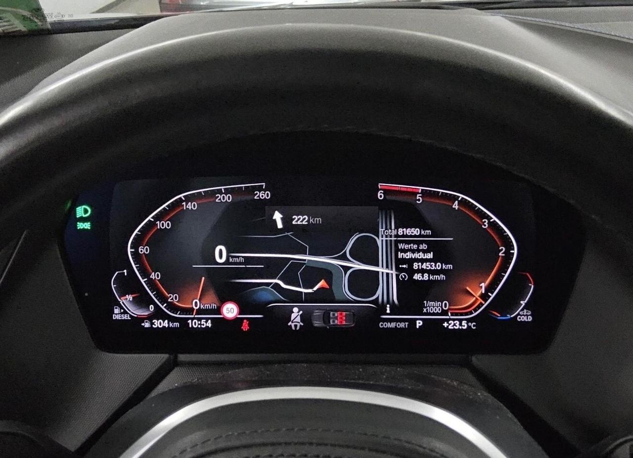 Bmw 118d 5p. Msport C aut, Navi Pelle Led