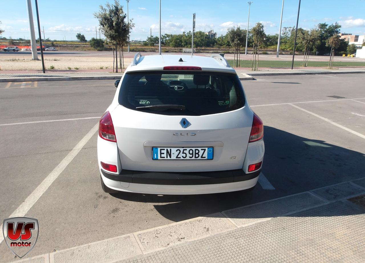 RENAULT CLIO 1.5 DCI SPORTOUR-GARANZIA FULL-2012