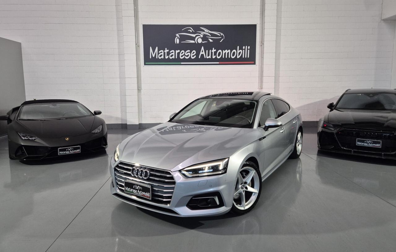 Audi A5 SPB 40 TDI 2.0cc 190cv Navi TettoApribile Cerchi18