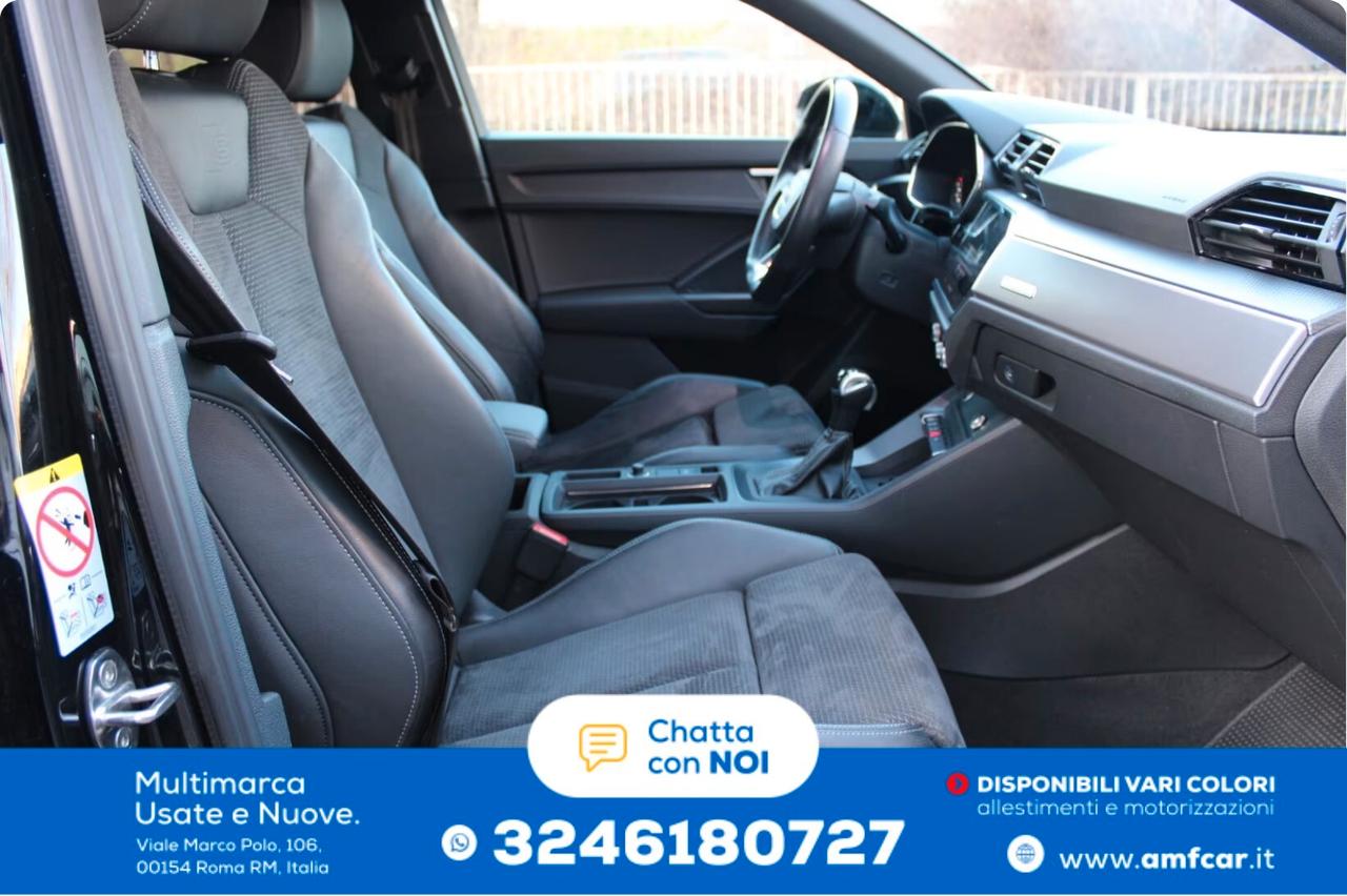 Audi Q3 Sportback 2.0 TDI 3x S Line LED/Virt/Keyles