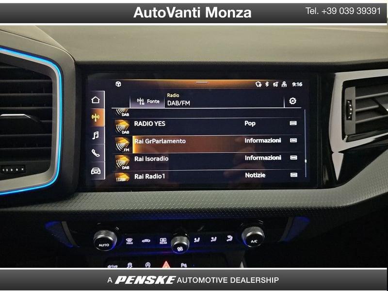 Audi A1 A1 SPB 30 TFSI S tronic Admired