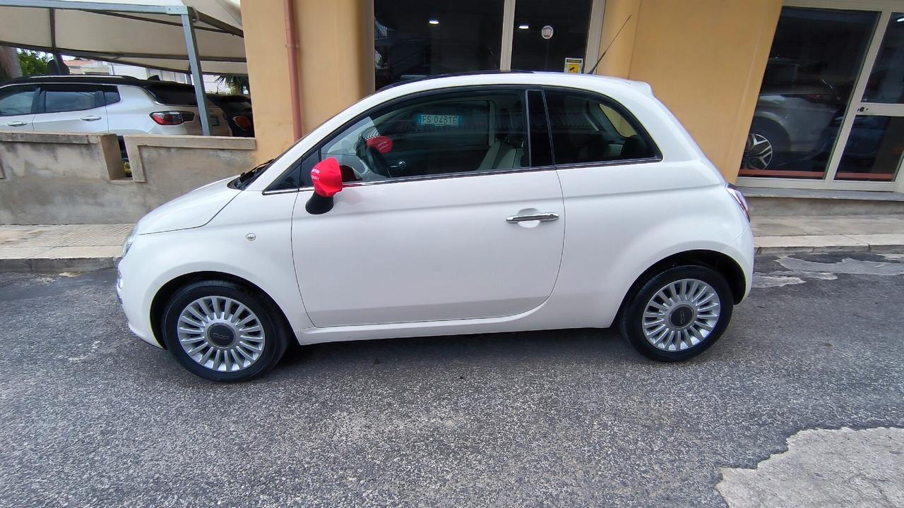 Fiat 500 1.2 Lounge-2010-UNIPROPRIETARIO- 44.000 KM