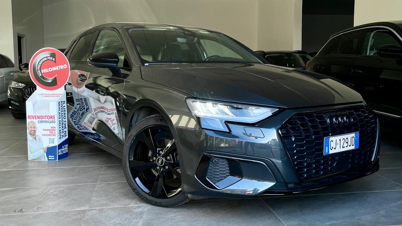 AUDI A3 SPB 2.0 BUSINESS ADVANCED TDI S-TRONIC 150 CV - FULL LED, VIRTUAL COCKPIT. CAR PLAY