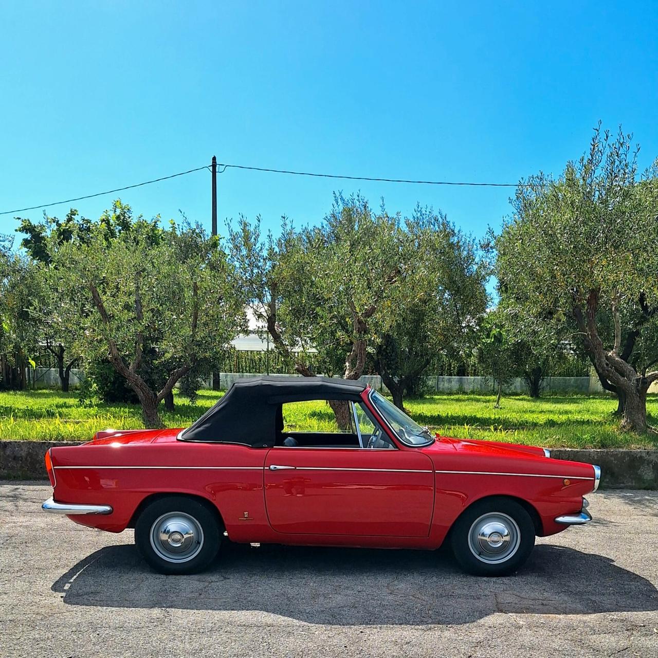 Fiat 600 D SPIDER VIGNALE - RESTAURO TOTALE - ASI