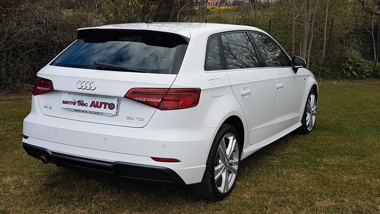 Audi A3 SPB 30 TDI S-Line 116cv