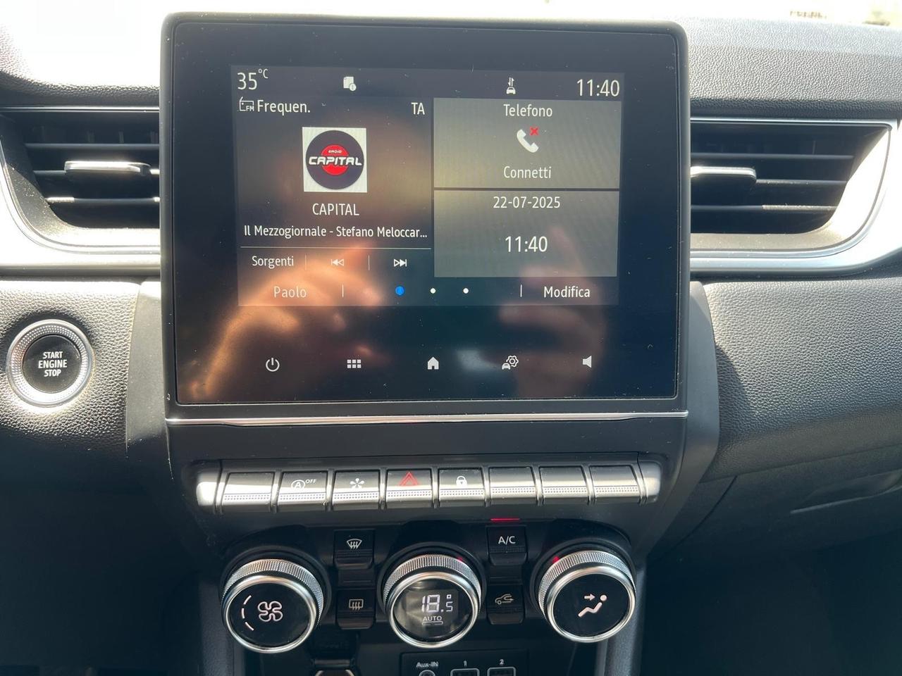 Renault Captur TCe 100 CV GPL FAP Intens