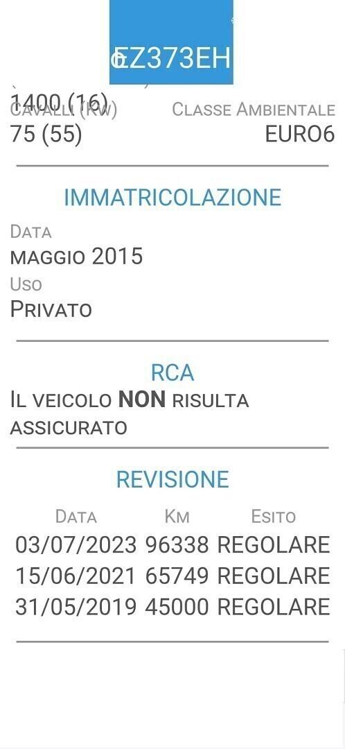 VOLKSWAGEN POLO 1,4 TDI-UNICO PROP-EURO 6-3 REVISI