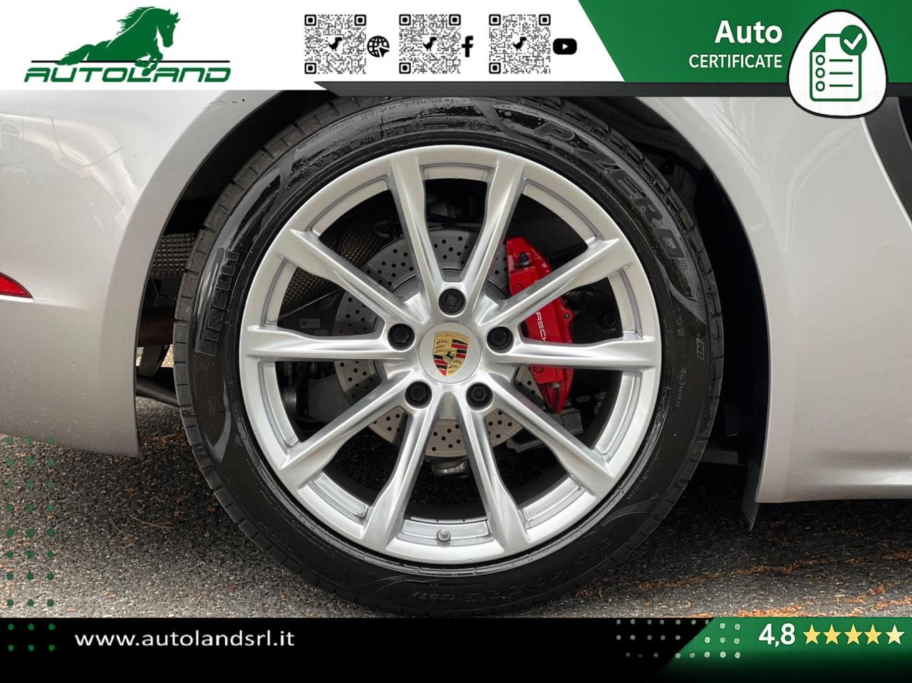 Porsche 718 Cayman 2.0 300cv pdk UNIPRO UFFICIALE