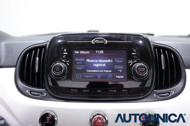 FIAT 500C 1.2 LOUNGE CABRIO NEOPATENTATI