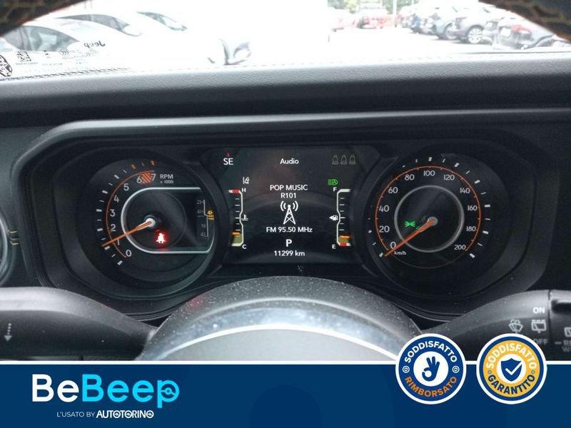 Jeep Wrangler UNLIMITED 2.0 TURBO SAHARA AUTO