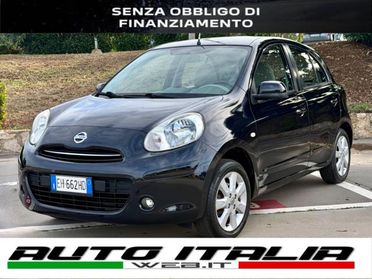 NISSAN Micra 1.2+CERCHI+CLIMA+BRACCIOLO+VOLANTE MULTI+SENSORI