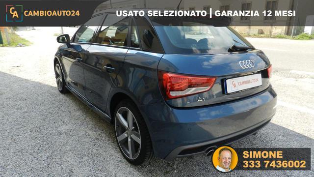 AUDI A1 SPB 1.6 TDI 116 CV Admired+Sline Esterno Cerchi17°
