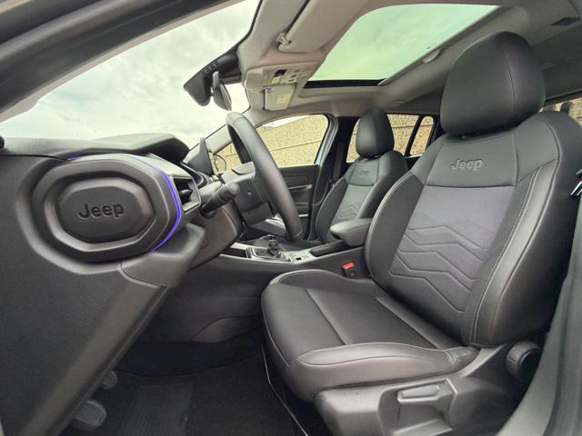 JEEP Avenger 100CV SUMMIT+TETTO APRIBILE+18'+RCAM+LED+PELLE