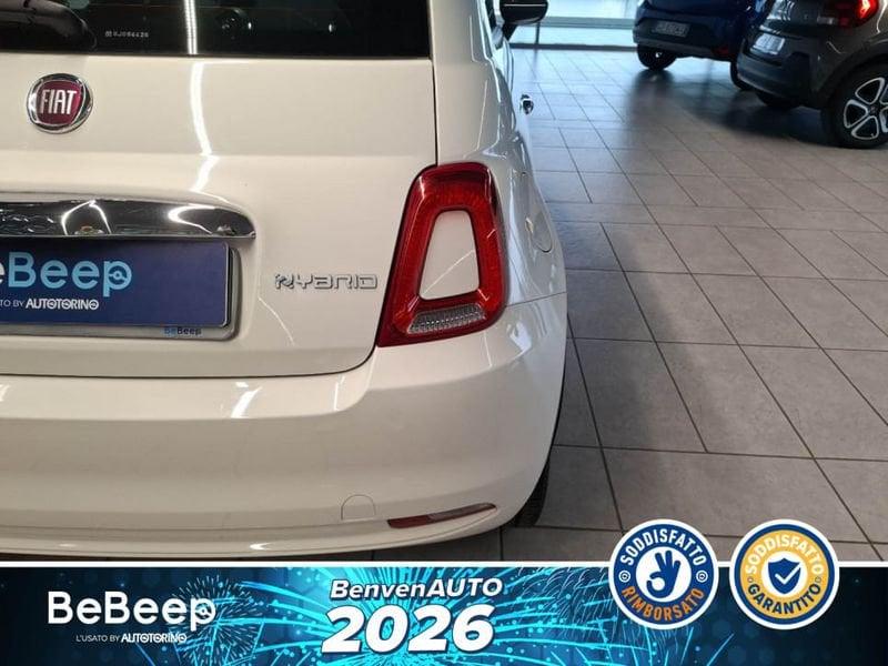 FIAT 500 1.0 HYBRID LOUNGE 70CV