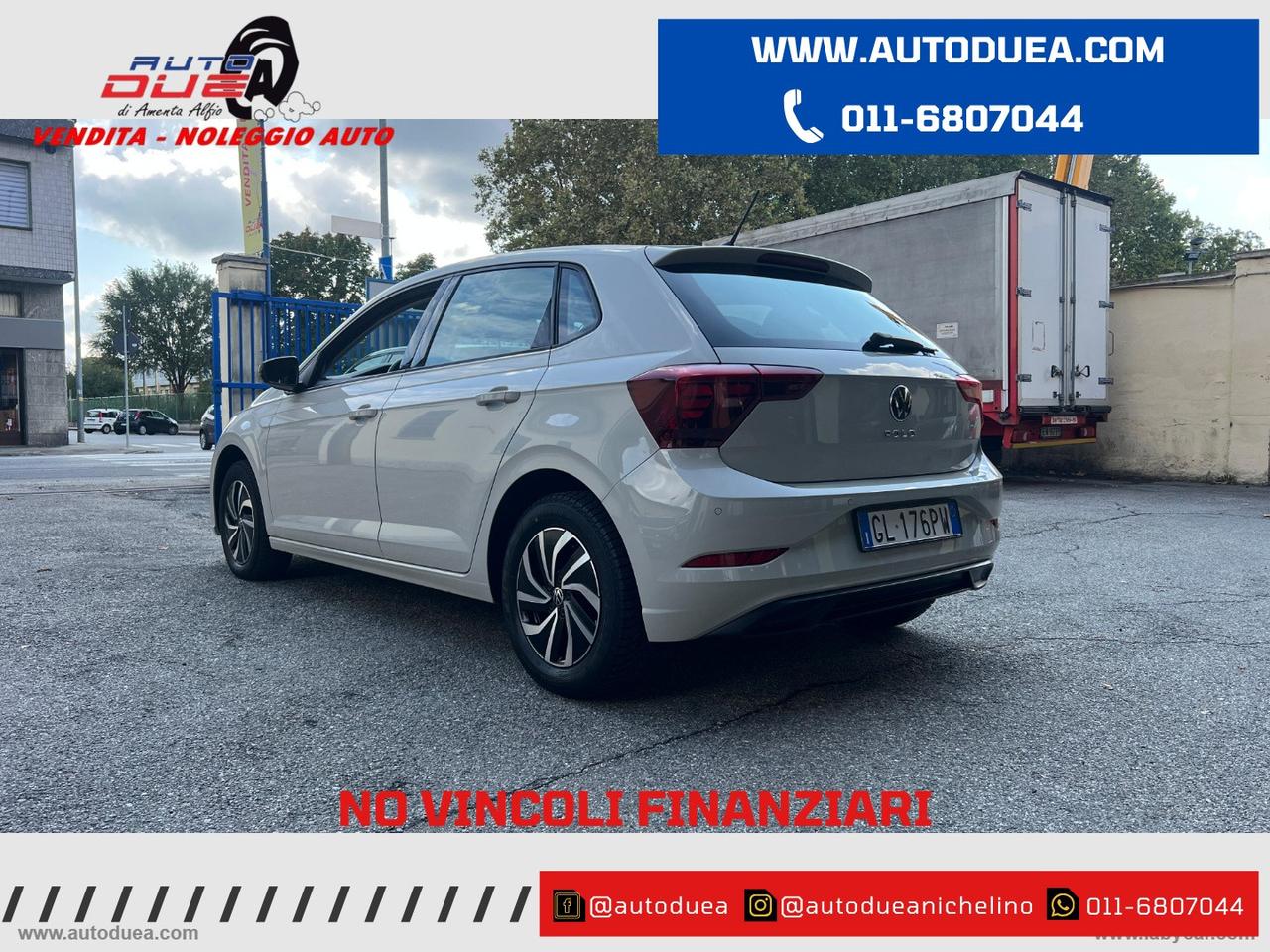 VOLKSWAGEN Polo 1.0 TSI Life NO VINCOLI FINANZIARI