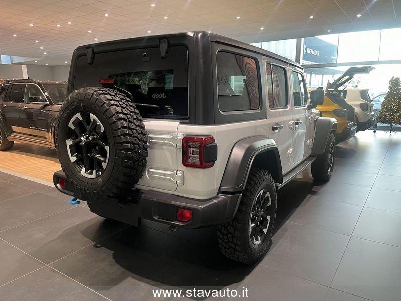 Jeep Wrangler Unlimited 2.0 PHEV ATX 4xe Rubicon - Nuova da immatricolare