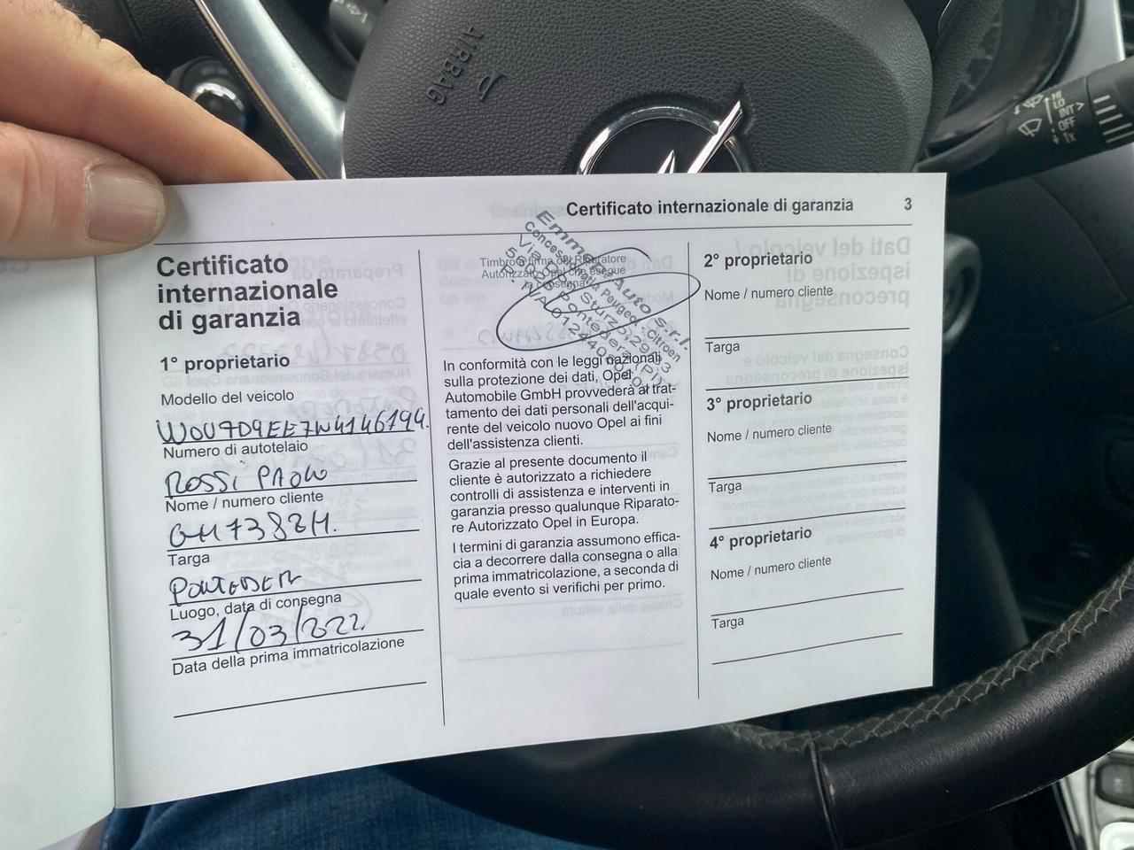 Opel Crossland 1.2 Turbo 12V 110 CV Start&Stop Ultimate