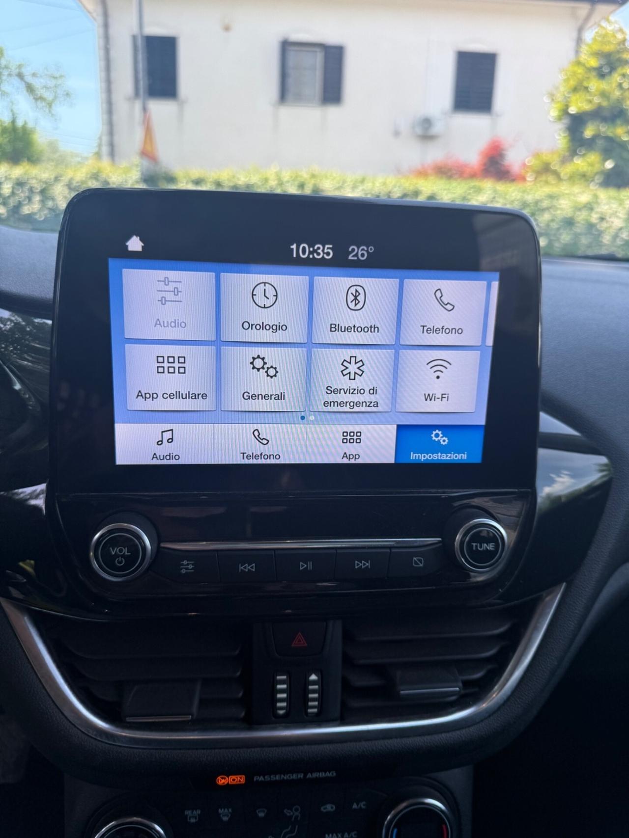 Ford Fiesta 1.1cc 86cv 5p carplay GARANZIA 2 anni