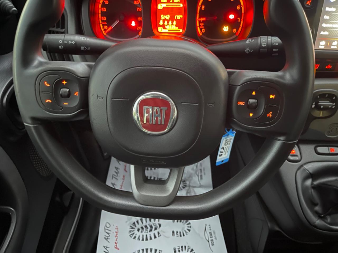 Fiat Panda CITY LIFE KM 48.000 CERTIFICATI SCHERMO TOUCH SCREEN E COMANDI AL VOLANTE