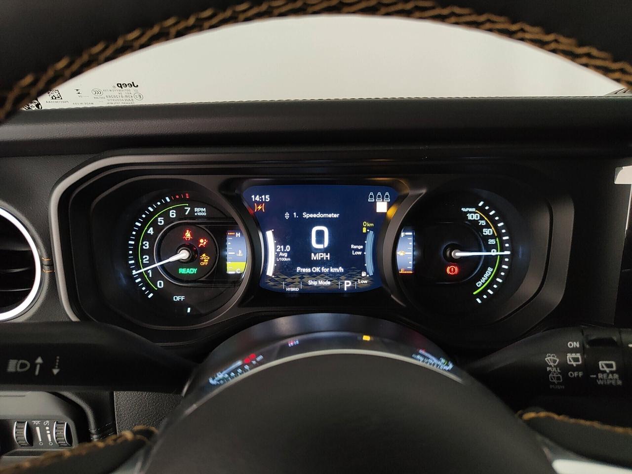 Jeep Wrangler Unlimited 2.0 PHEV ATX 4xe Sahara