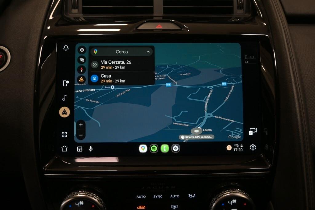 JAGUAR E PACE 2.0D I4 163 CV AWD AUTO (FARI LED - CERCHI 18 PDC NAVI TETTO BICOLORE )